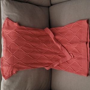 Girls L 10/12 belted sweater dress